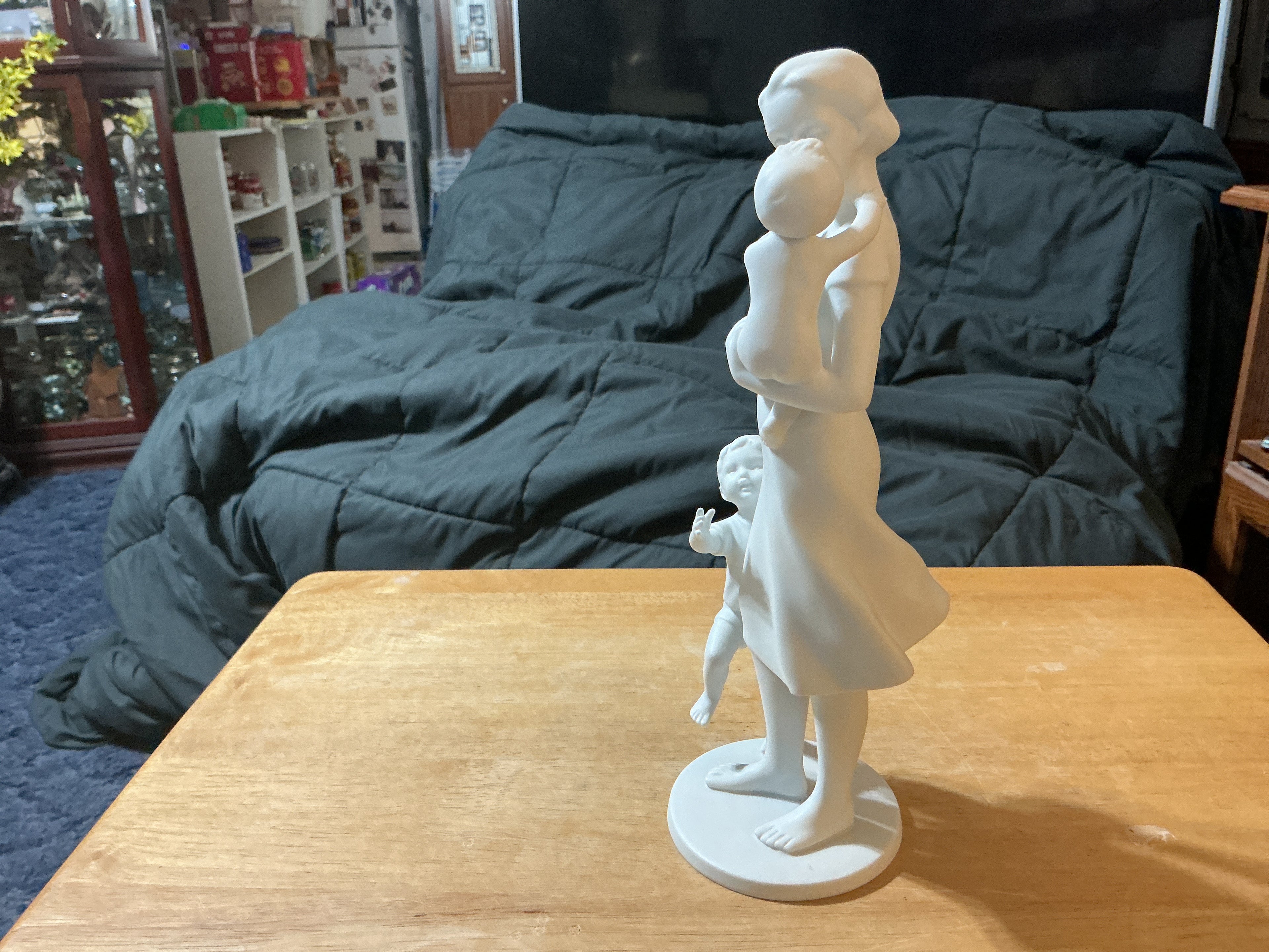 Mother and Children Figurine