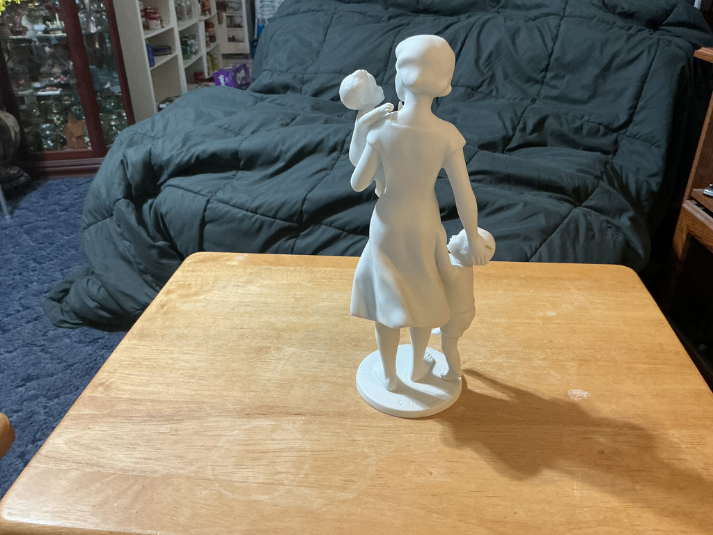 Mother and Children Figurine